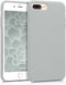 kwmobile Case Compatible with Apple iPhone 7 Plus/iPhone 8 Plus Case - TPU Silicone Phone Cover with Soft Finish - Light Grey Matte...