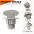 9742945 Dishwasher Lower Spray Arm Retainer Nut Fit for Whirlpool Kenmore Kitchen-Aid Dishwasher - Replace WP9742945 AP3044826 PS402230 747435 EA4...