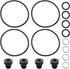 26350-2S000 Oil Filter with Seals Compatible with Hyundai Santa Cruz 2.5L 2020-2022 Compatible with Kia Sorento 2.5L Engine 2021-2022 Pack of 4...