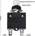 20 Amps Thermal Circuit Breaker, Thermal Overload Protector Push Button Manual Reset Circuit Breaker 32V DC 125/250V AC 20A 3Pcs...