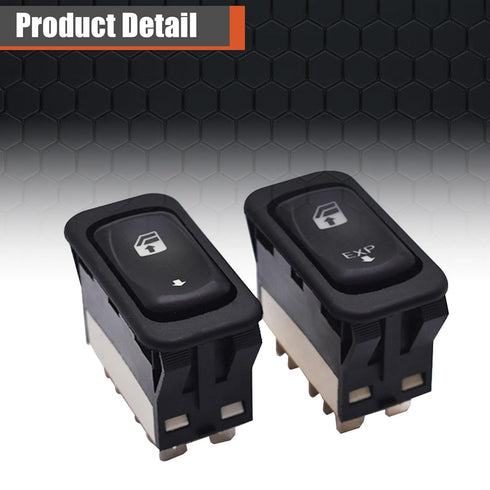 labwork Left Driver and Right Passenger Side Window Control Switch Replacement for Columbia Century 2001-2011 A0630769027 A0630769008...
