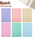 6 Pack A5 Spiral Lined Notebook Journal 120 Pages Ruled Notebooks Sketch Book Memo College (Dark Pink, Light Pink, Blue, Beige, Green, Purple, 6 P...