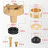 RK-14MH Outside Faucet Repair Kit Metal Handle Compatible with Woodford Model 14,Model 18...