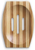 Naturals Bamboo Soap Dish for Shower, Natural and Eco-Friendly Soap Holder Tray for Shower Wall - Wooden Self Draining Soap Dish for Bathroom, Kit...