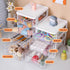 Desktop Drawer Organizer Office Supplies Organization and Storage Bin Unit, Plastic Desktop Drawer Storage Container for Stationery Art Craft Make...