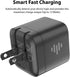 iLuv MYPOWER10 Black USB Wall Charger 12 Watt Type-A Fast Charging Foldable Power Adapter; Compatible with iPhone 13, iPhone 12, iPad Pro, Galaxy ...