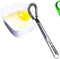Stainless Steel Mini Spring Egg Beater Silicone Whisk Magic Hand Held Sauce Stirrer Blender Milk Frother Foamer Coffee Mixer (Silicone Coil)...