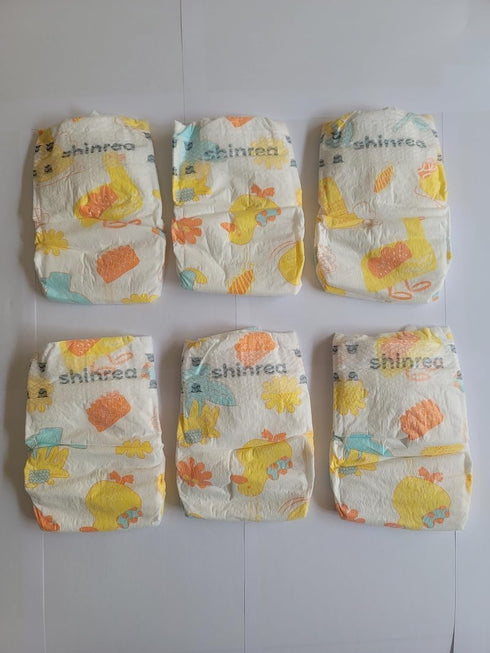 Reborn Baby Dolls Diapers for 18-24 inch Newborn Doll Accessories 6-Piece Pack...