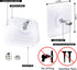 AIERSA 13 Pack Wall Hooks for Hanging,Screw Free Sticker for Mount Wall Shelf, 2 in 1 Reusable Adhesive Hooks Heavy Duty, Waterproof Rustproof and...
