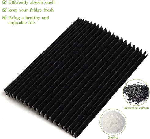 SEISSO Refrigerator Air Filter Replacement 3 Pack Carbon Activated Air Filter Compatible with Frigidaire PAULTRA Pure Air Ultra, EAFCBF, SCPUREAIR...