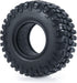 MOHERO 1.0 Crawler Tires Soft Rubber Wheel Tires 4PCS for 1/24 Axial SCX24 90081 AXI00001 AXI00002 AXI00005 AXI00006 RC Crawler Car (54mm)...