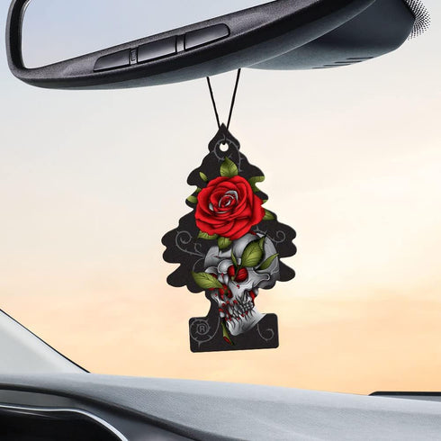 LITTLE TREES Air Fresheners Car Air Freshener. Hanging Tree Provides Long Lasting Scent for Auto or Home. Rose Thorn, 24 Air Fresheners...