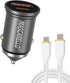Mini Car Charger 40W USB C Fast Charging Adapter Compatible iPhone, Type C Car Charger with Cigarette Lighter Plug, Automobile Chargers for Cell P...
