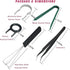 Keycap and Switch Puller Key Cap Remover Tool Keycaps Removal Tool Keyboard Cleaning kit for Hot swappable Mechanical Keyboard...