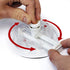 VViViD Circut Clear Lightweight Plastic Rotary Paper Cutter W/Gridded and Self-Healing Cutting Board...