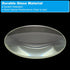 PATIKIL 4" (100mm) Focal Length Double Convex Lens, 40mm Diameter 6mm Height Glass Optically Polished Round Edges Lens for Physics Experiment, Cle...