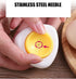 Jawbush Magnet Egg Piercer for Raw Eggs, with Magnetic Base and Safety Lock, Hard Boiled Egg Peeler, Egg Pricker to Get a Good Hard Boiled Egg...