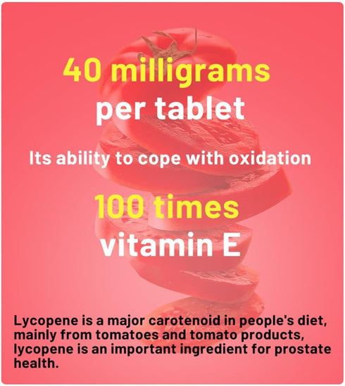 AIHIYO Lycopene Capsule, 100mg Tomato Supplement Extract, Organic Complex Formula, 500mg Per Capsule, 100 Softgel...