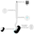 Toilet Bowl Brush without Holder: 360° Deep Cleaning Bathroom Toilet Cleaner Scrubber Under Rim Dead Corner Clean - Modern Rv Toilet Decorative Ac...