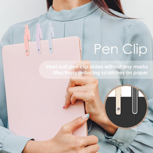 Gel Pens, Aesthetic Preppy Office Supplies, Office Desk Accessories Nursing School Essentials Fine Point Pens for Journaling Note Taking, Back to ...