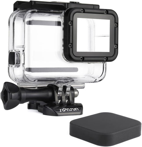 SOONSUN Waterproof Housing Case for GoPro Hero 7/6/5 Black Hero (2018), 45 Meters Underwater Protective Diving Housing Shell Case with Bracket Acc...