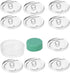 Cover Button Kit, Fabric Covered Button Kit, Flat Back Button Covers Kit, Buckle Making Tool for DIY Handmade Crafts(30mm)...