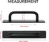Ravinte Adhesive Cabinet Handles Self Stick Drawer Pulls Stick on Handle Black Cabinet Pulls No Drilling Push Pull Helper for Kitchen Cabinet Wind...