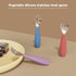 6 Pieces Toddler Utensils, 3 Toddler Forks and 3 Spoons, Silverware Set with Food Grade Silicone Handle, Children Safe Flatware, Self-Feeding Stai...