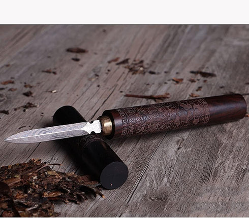 haowei 1Pcs Stainless Steel with Wooden Handle Puer Puerh Tea Knife Needle Ice Pick Tea Cake Pick Tool for Breaking Prying Brick for Kitchen Bars ...