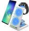 YOCUNKER Wireless Charger for Samsung,3 in 1 Charging Station Dock for Galaxy Watch 5/4/3/2/Active 2/1/Gear S3, S22 Ultra/S21/S20/S10/Note 20/Z Fl...