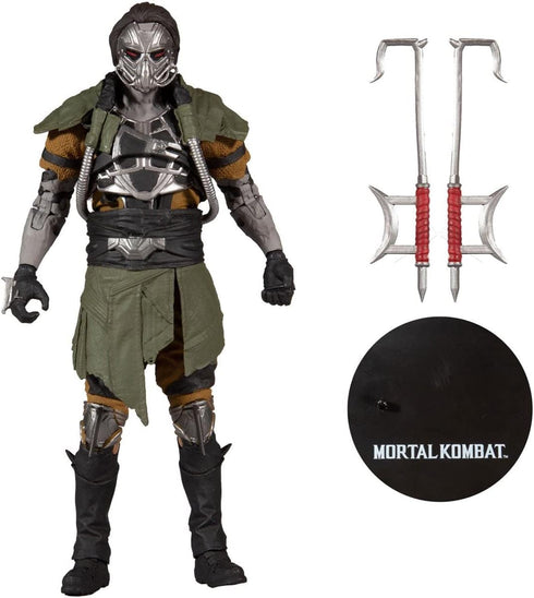 McFarlane Toys Mortal Kombat Kabal: Hooked Up Skin 7" Action Figure...