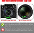 72mm Lens Cap for NIKKOR Z 24-70mm f/4 S Lens for Nikon Z7 Z6 Camera, 72mm Snap-on Lens Cap for Fuji XF16-80mm f/4 R OIS Lens for Fuji X-T4 X-T3 C...