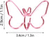 50Pcs Butterflies Paperclip, Multicolor Paperclips Metal Paper Clips Cartoon Color Plating Innovative Cute Paperclips for School Office Supplies...