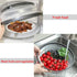 Microwave Lid,Foldable Microwave oven Cover for Food, Safe and Free of BPA Plastic and Silicone, Multi-purpose Kitchen Tool splash cover. Can be w...