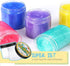 Opret 12 Pack 10oz Empty Slime Containers, Large Plastic Slime Jars with Lids and Labels Clear Storage Organizers for Slime Making, Food and Beaut...