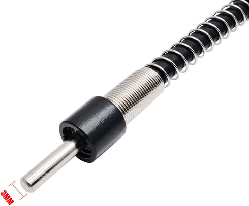 Flex Shaft Adapter Attachment, Flexible Drill Extension Cable Chuck Compatible for Dremel Rotary Grinder Woodworking Tools (Red)...