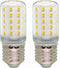 E26 LED Refrigerator Light Bulb AC100-265v 3.5W 40Watt Fridge Lamp for Appliance Frigidaire Freezer Bulb, 4W Warm White 3000K, 2 Pack...