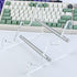 2 Tier Acrylic Keyboard Display Stand, Transparent Clear Keyboard Holder Keyboard Stand for Desktop, Computer Keyboard Stand Acrylic Desk Accessor...