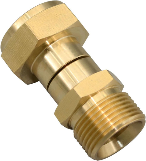 Pressure Washer Hose Swivel Joint, M22 14mm Anti Twist Fitting, 3000 PSI...