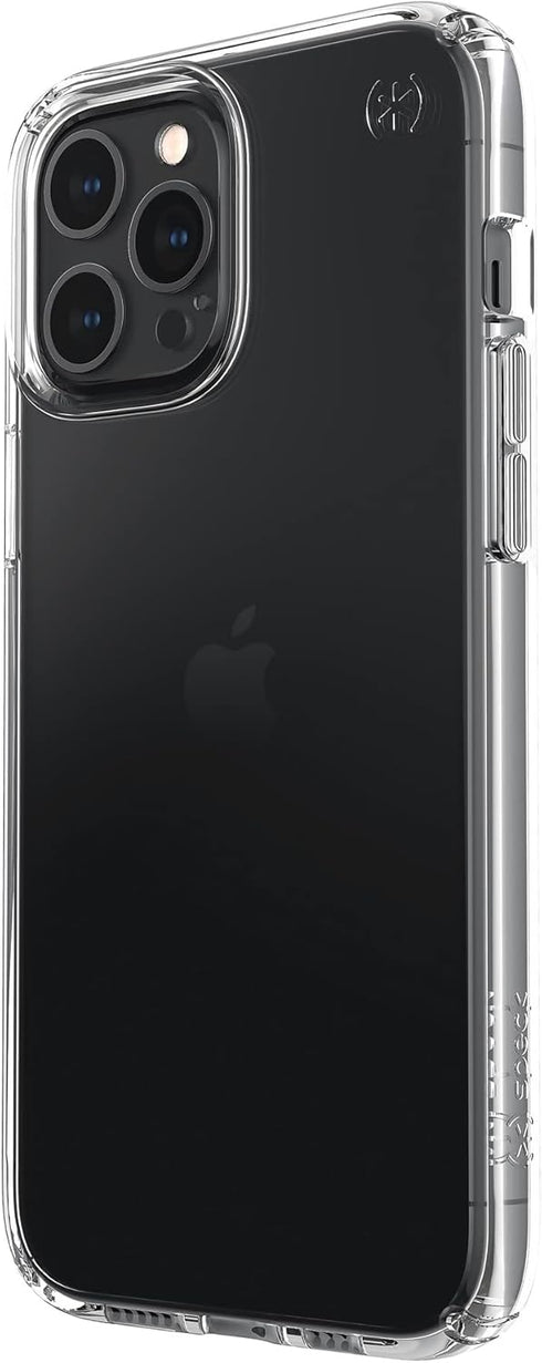 Speck Products Presidio Perfect-Clear iPhone 12 Pro Max Case, Clear/Clear...