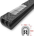 QBUC Car Door Edge Guards,13Ft(4M) Rubber Clip Seal U Shape Edge Trim Guard Protection Car Door Protection Fit for Most Models...
