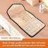Jewelry Travel Organizer Roll with Multiple Compartments and Pockets Foldable Jewelry Storage Roll for Earrings, Necklaces, Rings, Bracelets, Broo...
