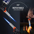 Butane Torch Kitchen Blow Lighter - Culinary Torches Chef Cooking Professional Adjustable Flame Shape Strength with Reverse Use for Creme, Brulee,...