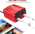 LVYUAN 150W Car Power Inverter 12V to 110V AC Car Charger Adapter with 3.1A Dual USB Car Adapter for Plug Outlet Red......