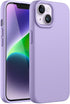 JETech Silicone Case for iPhone 14 Plus 6.7-Inch, Silky-Soft Touch Full-Body Protective Phone Case, Shockproof Cover with Microfiber Lining (Light...