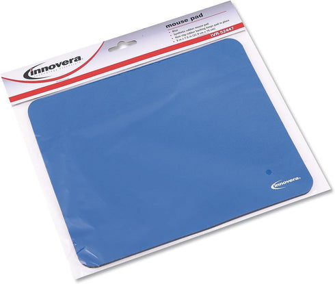 Innovera Natural Rubber Mouse Pad, Blue (IVR52447)...
