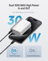 30W Mini Power Bank, 10,000mAh Portable Charger with PPS PD3.0, Dual-Charging Ports Battery Pack, Compatible with iPhone 15/14 Series, iPad Air/Pr...