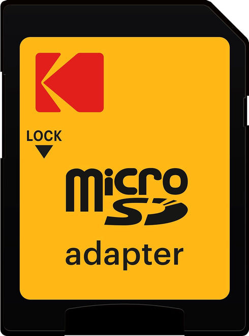 Kodak - 128GB Micro SD Card UHS-I U3 V30 A1 microSDHC/XC - Micro SD Memory Card - Read Speed 95MB/s Max - Write Speed 85MB/s - Additional Storage ...