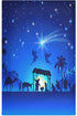 ALAZA Christmas Nativity Scene Decorative Kitchen Dish Towels Set of 4,Soft and Absorbent Kitchen Hand Towels Home Cleaning Towels Dishcloths,18 x...