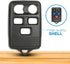 Keyless2Go Replacement for Key Fob Shell Case for Select Ford and Lincoln Vehicles with FCC ID Protection CWTWB1U551-2 Pack...